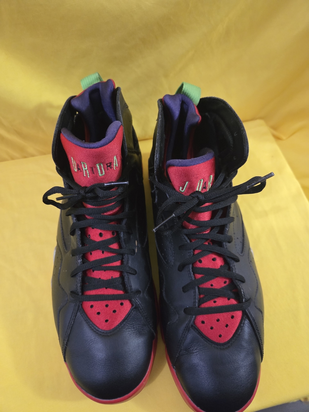 Air Jordan 7 Marvin The Martian Worn/ Not Orginal Box - Picture 2 of 7